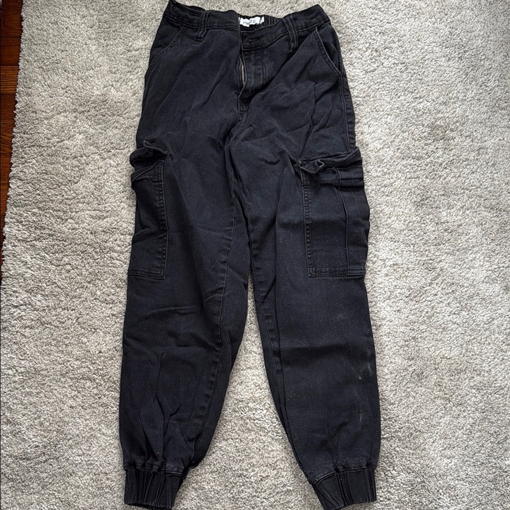 Women’s Black Cargo Pants